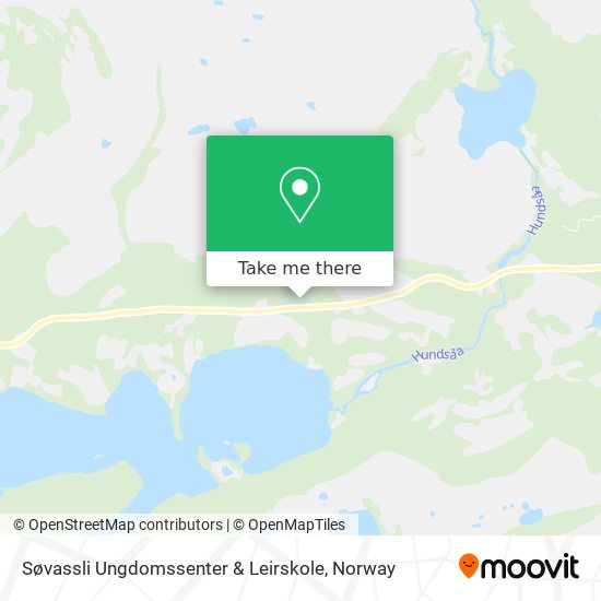 Søvassli Ungdomssenter & Leirskole map