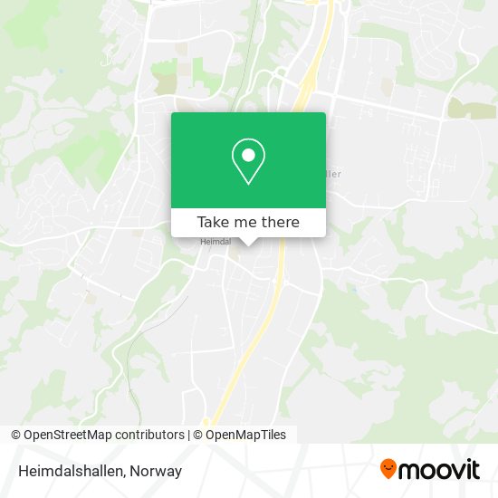Heimdalshallen map
