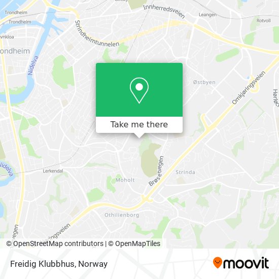 Freidig Klubbhus map