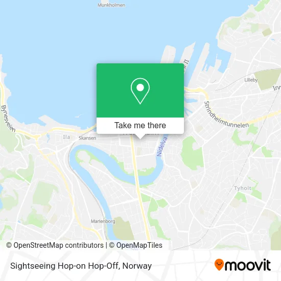 Sightseeing Hop-on Hop-Off map