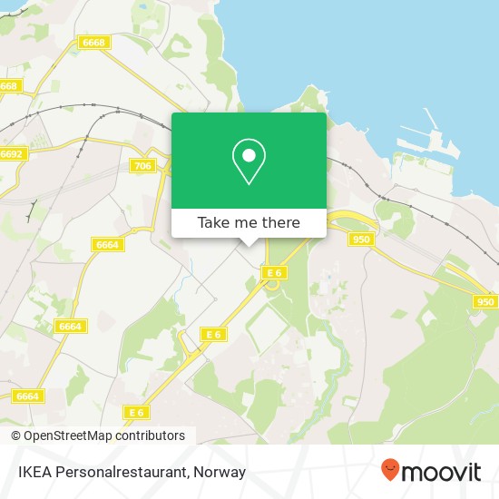 IKEA Personalrestaurant map