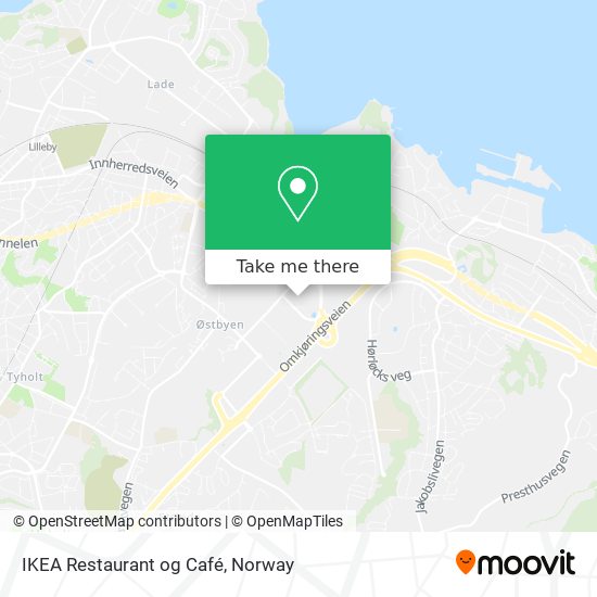 IKEA Restaurant og Café map