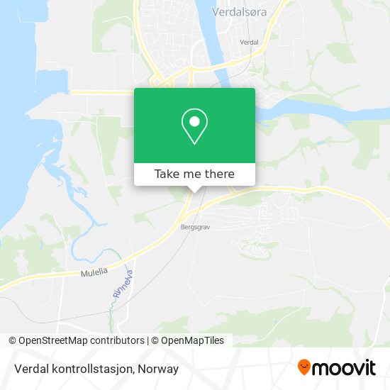 Verdal kontrollstasjon map