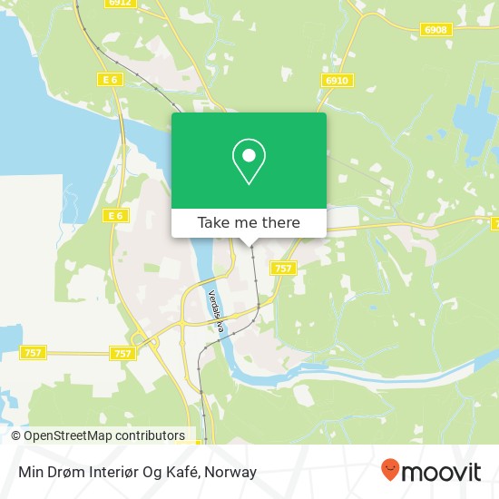 Min Drøm Interiør Og Kafé map