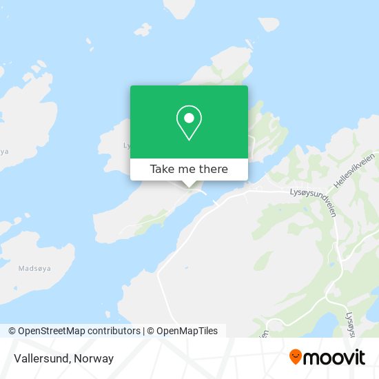 Vallersund map