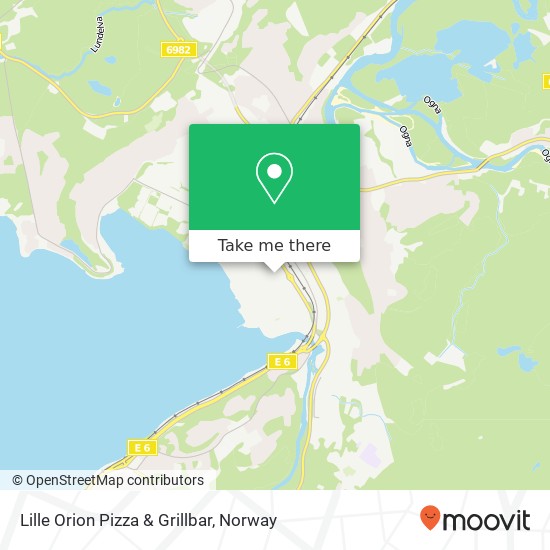 Lille Orion Pizza & Grillbar map