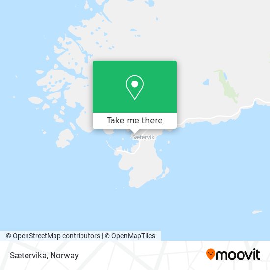 Sætervika map