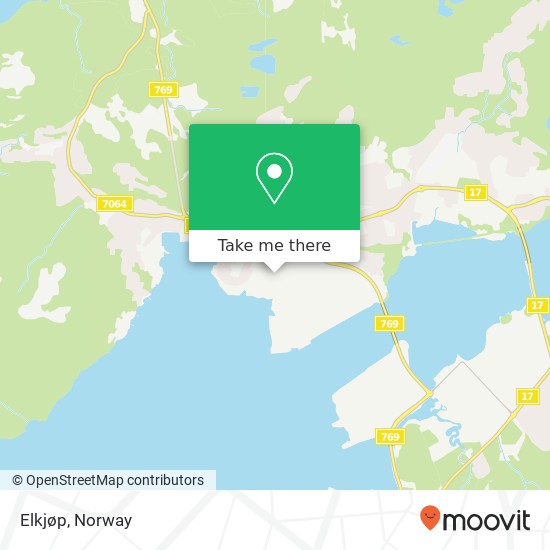 Elkjøp map