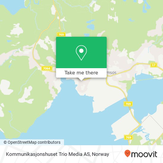 Kommunikasjonshuset Trio Media AS map