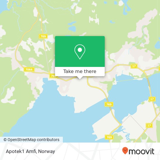 Apotek1 Amfi map