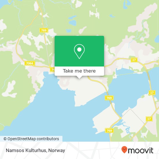 Namsos Kulturhus map