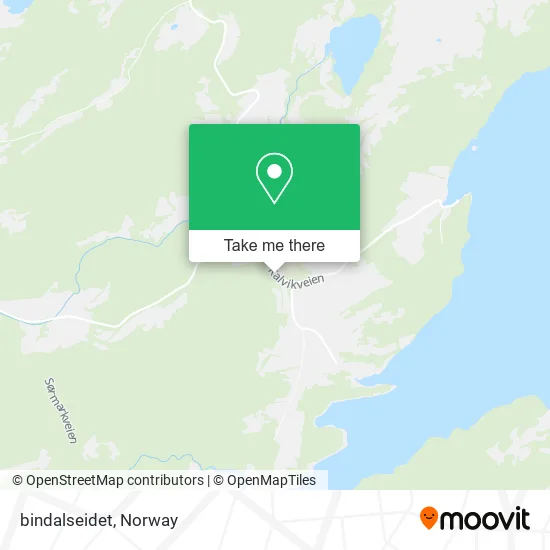 bindalseidet map