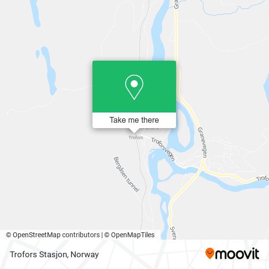 Trofors Stasjon map