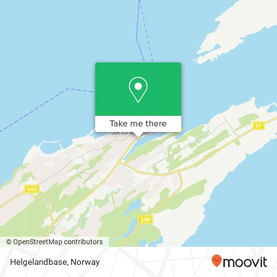 Helgelandbase map