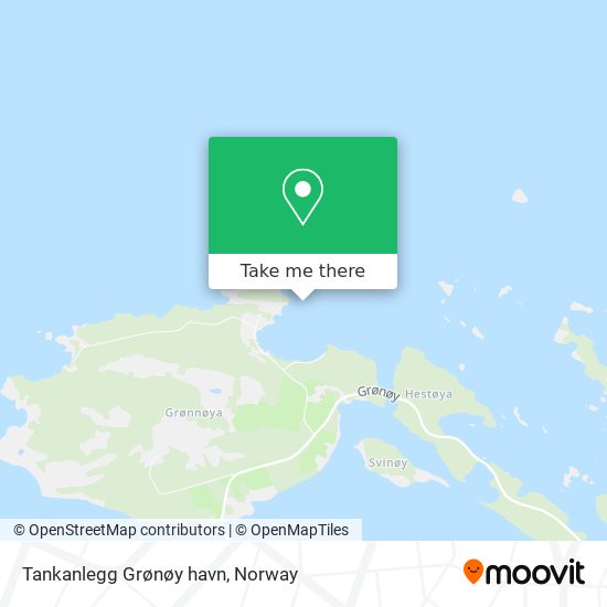 Tankanlegg Grønøy havn map