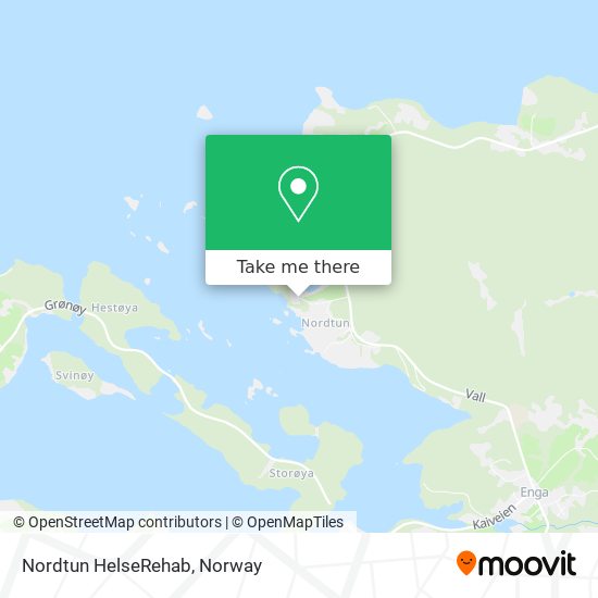 Nordtun HelseRehab map