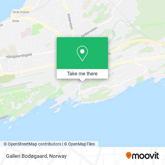 Galleri Bodøgaard map