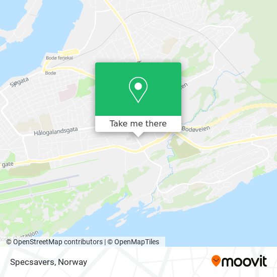 Specsavers map