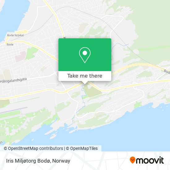 Iris Miljøtorg Bodø map