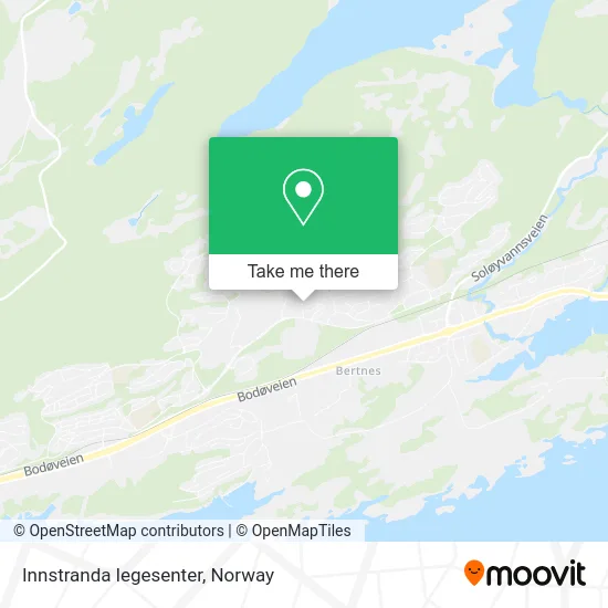 Innstranda legesenter map