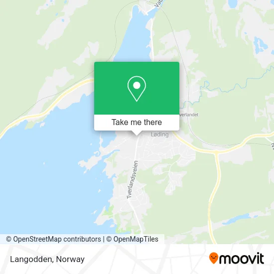 Langodden map