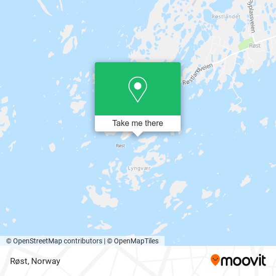 Røst map