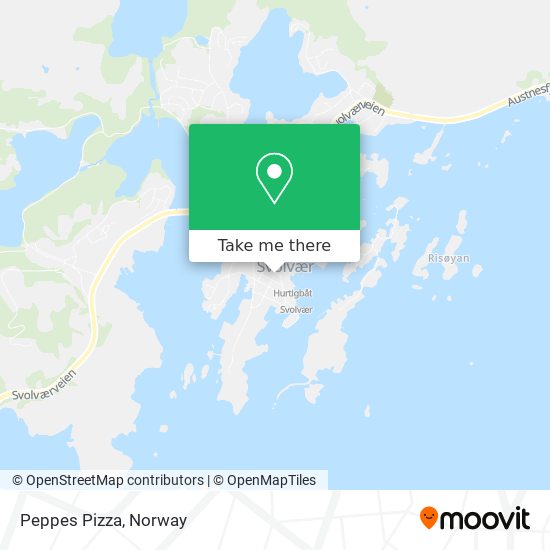 Peppes Pizza map