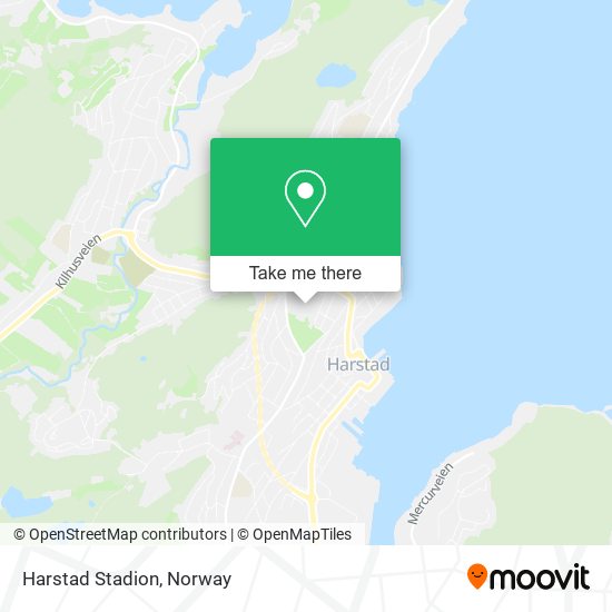 Harstad Stadion map