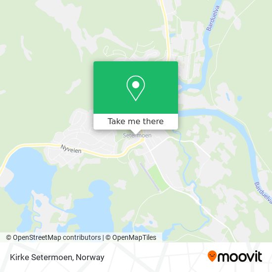Kirke Setermoen map
