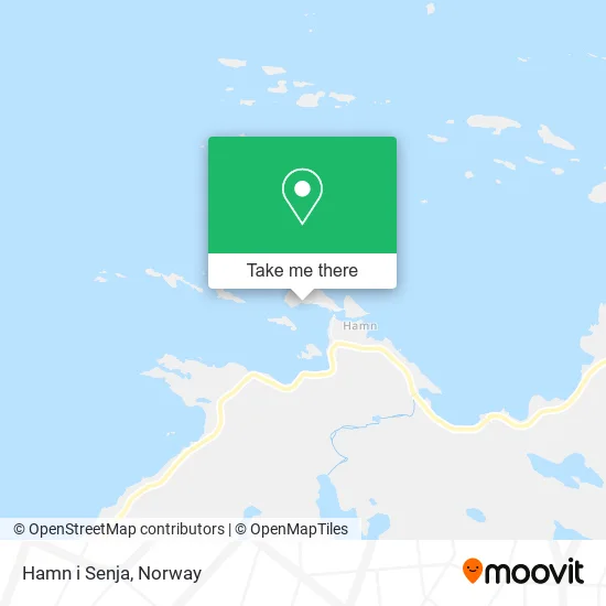 Hamn i Senja map