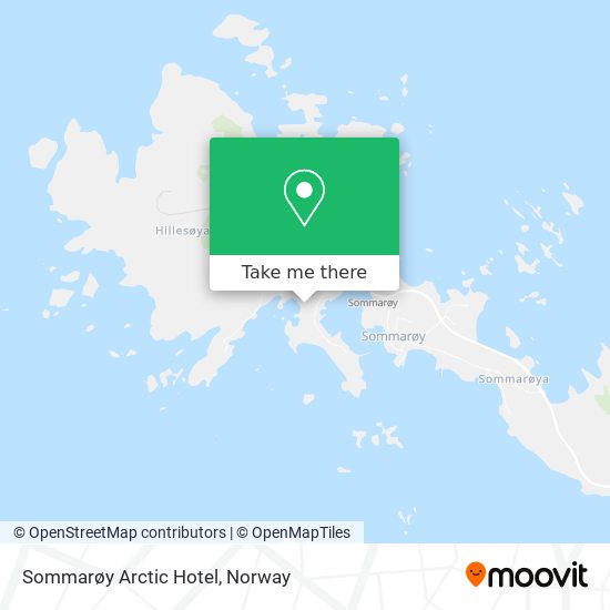 Sommarøy Arctic Hotel map