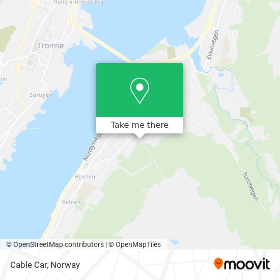 Cable Car map