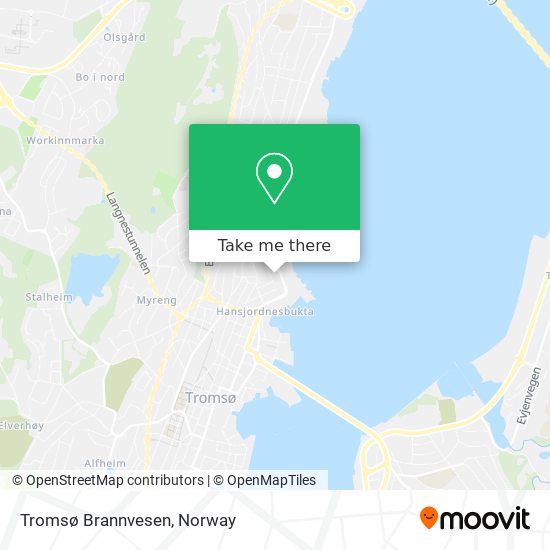 Tromsø Brannvesen map