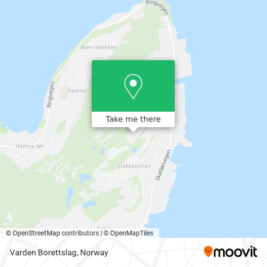 Varden Borettslag map