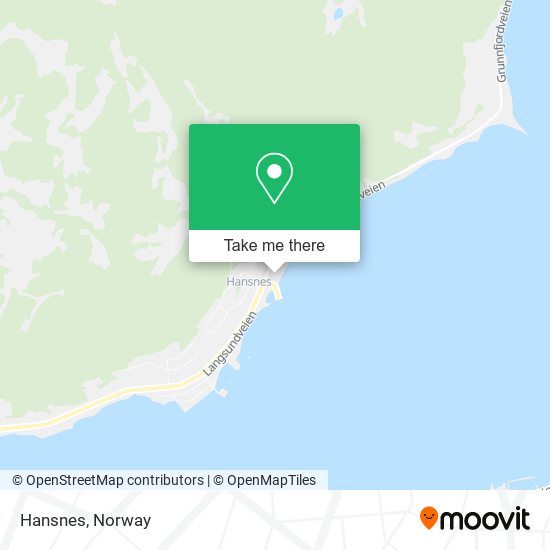 Hansnes map