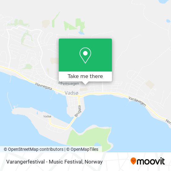 Varangerfestival - Music Festival map