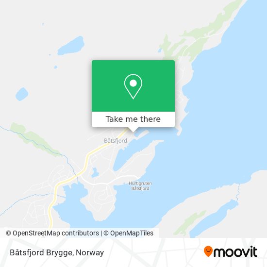 Båtsfjord Brygge map