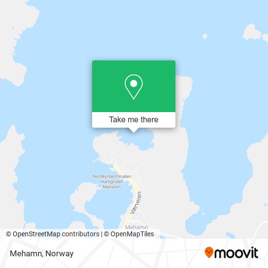 Mehamn map