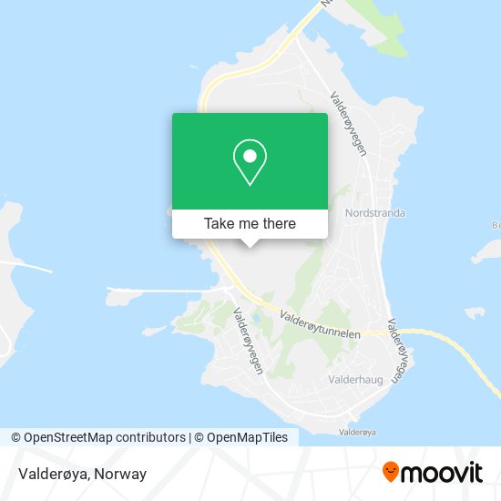 Valderøya map