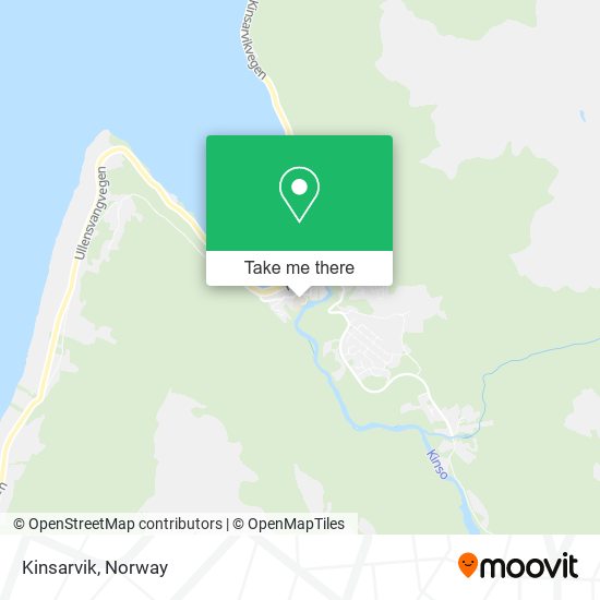 Kinsarvik map