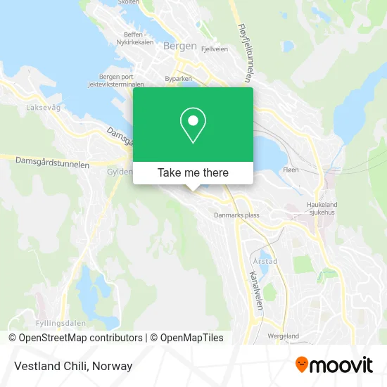 Vestland Chili map