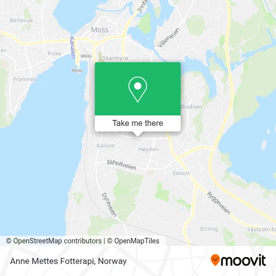 Anne Mettes Fotterapi map