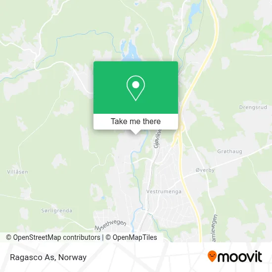 Ragasco As map