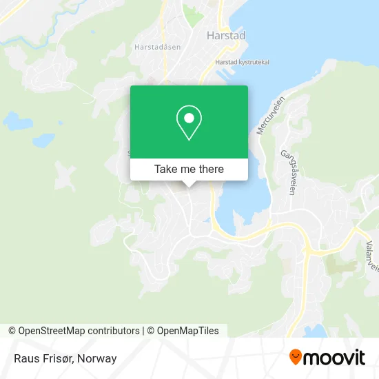 Raus Frisør map