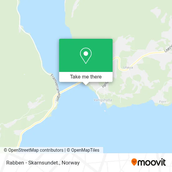 Rabben - Skarnsundet. map