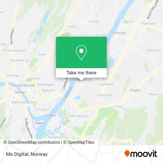Ms Digital map