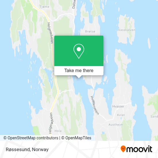 Røssesund map