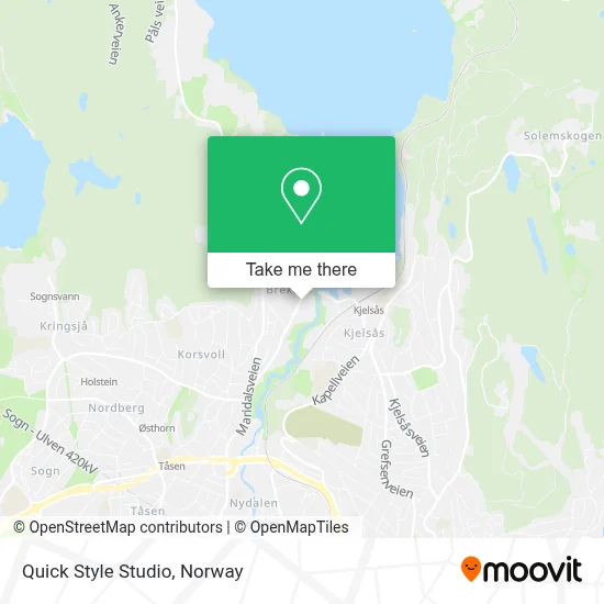 Quick Style Studio map