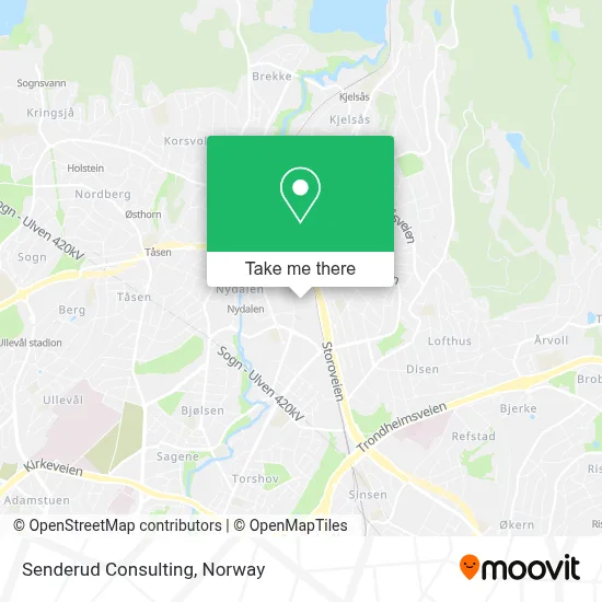 Senderud Consulting map