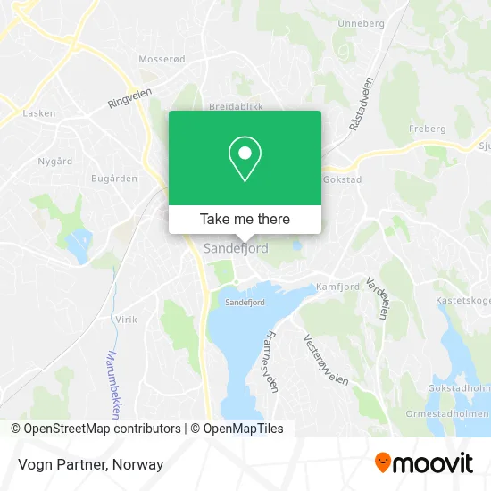 Vogn Partner map
